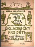 Skladbičky pro děti - klavír pro dvě ruce - náhled