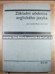 Základní učebnice anglického jazyka pro vysoké školy technické - náhled