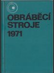 Obráběcí stroje 1971 - náhled