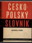 Česko-polský slovník - náhled