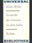 Geschichte der Literatur im alten Indien - náhled