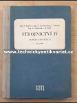 Strojnictví IV. - náhled