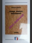 Láska, poezie, moudrost - morin edgar - náhled