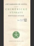 Chimérické výpravy - náhled