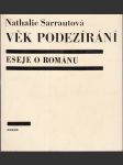 Věk podezírání - Eseje o románu - náhled