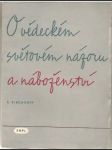 O vědeckém světovém názoru a náboženství (malý formát) - náhled