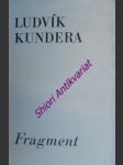 Fragment - kundera ludvík - náhled