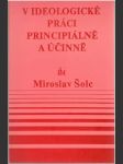 V ideologické práci principiálně a účinně - náhled