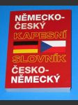 Německo-český , česko-německý kapesní slovník - náhled