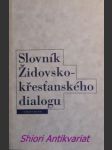 Slovník židovsko-křesťanského dialogu - náhled