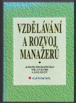 Vzdělávání a rozvoj manažerů (veľký formát) - náhled