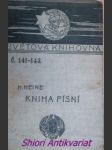 Kniha písní - heine heinrich - náhled