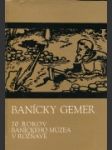 Banícky Gemer - náhled