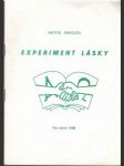 Experiment lásky - náhled