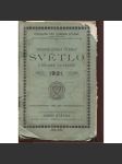 Světlo, spiritualistická čítanka s přílohou kalendáře na obyčejný rok 1920, ročník XVII. (spiritismus) - náhled