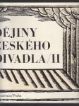 Dějiny českého divadla /II. - Národní obrození - náhled