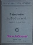 Filosofie náboženství - tvrdý josef - náhled