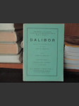 Dalibor - Libreto - náhled