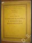 Vybrané kapitoly z národního hospodářství - náhled