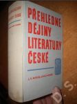 Přehledné dějiny literatury české - náhled