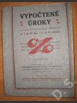 Vypočtené úroky z částek od 50 haléřů do 100.000 Kč - náhled