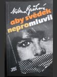 Aby svědek nepromluvil - náhled