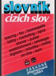 Slovník cizích slov - náhled