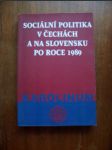 Sociální politika v Čechách a na Slovensku po roce 1989 - náhled