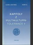 Kapitoly z multikulturní tolerance ii - náhled