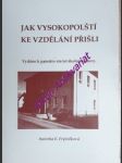 Jak vysokopolští ke vzdělání přišli - frýželková emilie - náhled