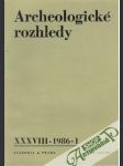 Archeologické rozhledy 1-6/1986 - náhled