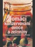 Domácí konzervování ovoce a zeleniny - náhled