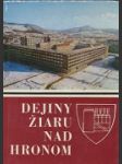 Dejiny Žiaru nad Hronom - náhled