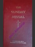 THE SUNDAY MISSAL - For all Sundays, Solemnities and certain Feasts for the entire three year cycle complete in one volume - náhled