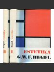 Estetika I. a II. (2 svazky) Hegel [Edice Estetická knihovna, sv. 1 a 2] - náhled