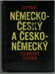 Kapesní německo-český a česko-německý technický slovník (malý formát) - náhled