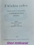 Z hlubin srdce - modlitby a prameny nadpřirozeného života - sahan karel - náhled