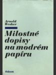 Milostné dopisy na modrém papíru - náhled