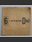 Program D40, číslo 6 (1939-40) - náhled
