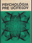 Psychológia pre učiteľov - náhled