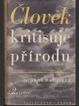 Člověk kritisuje přírodu - náhled