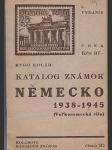 Katalog známok Německo 1938 - 1945 - náhled