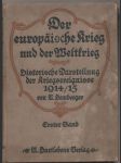 Der europäische Krieg und der Weltkrieg I. - náhled