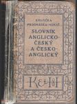 Slovník anglicko-český - náhled