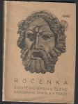 Ročenka sirotčího spolku členů národního divadla v Praze 1940 - náhled