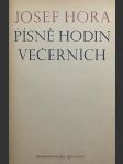 Písně hodin večerních - náhled