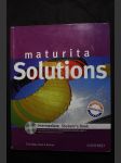 Solutions: Maturita / Intermediate Student's Book - náhled