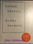 Hudba pramenů - březina otokar - náhled