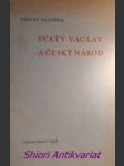 Svatý václav a český národ - vojtíšek václav - náhled