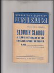 Slovník slangů (A Slang Dictionary of the English-speaking World) - náhled